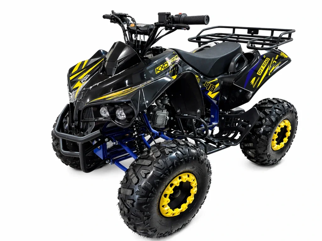 Štvorkolka 125cc KXD ATV 008 žlto-modrá