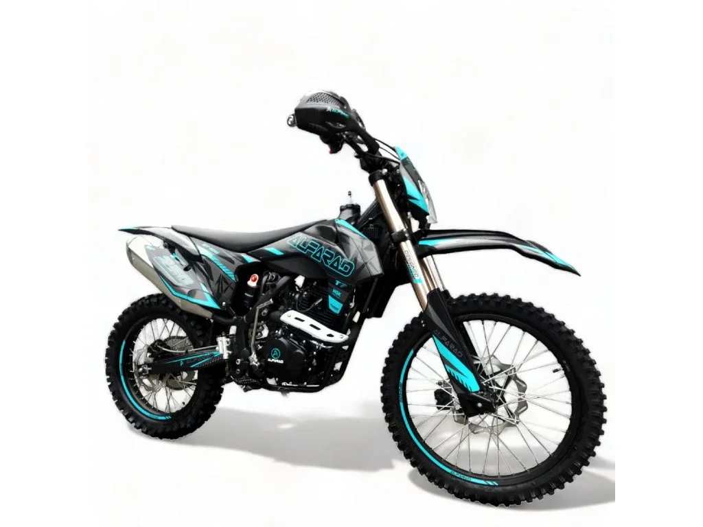 Cross Alfarad T7 250cc 4T 21/18″ tyrkysový – foto 2