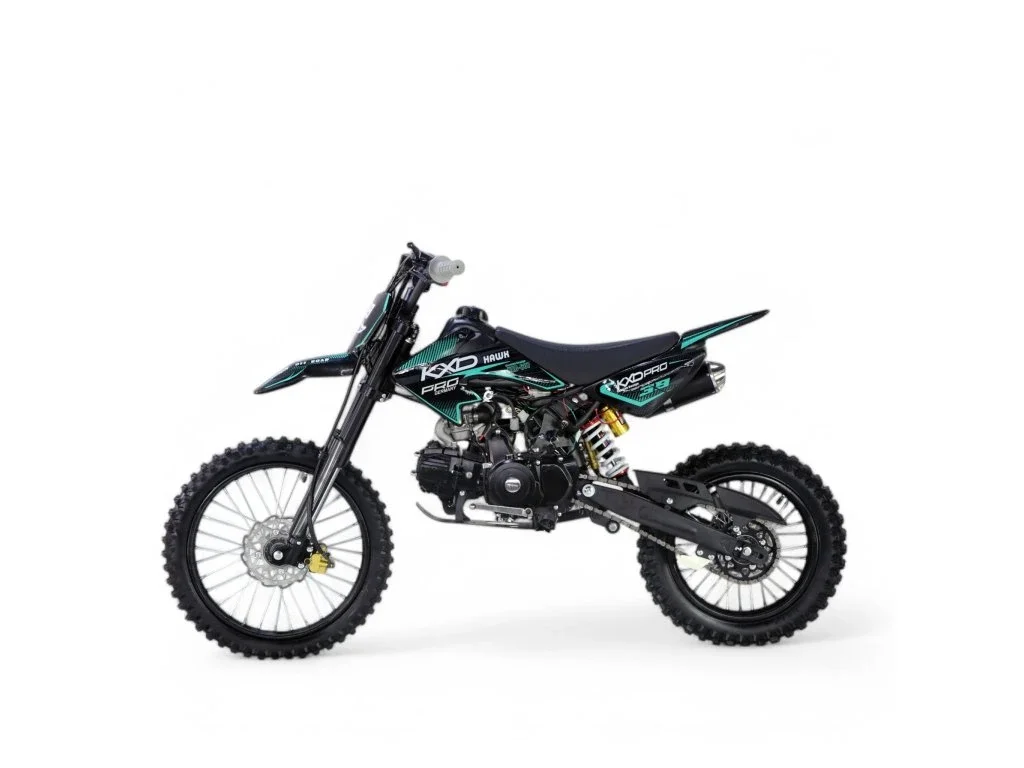 Pitbike 125cc KXD 607S Hawk 17/14″ modrý – foto 3