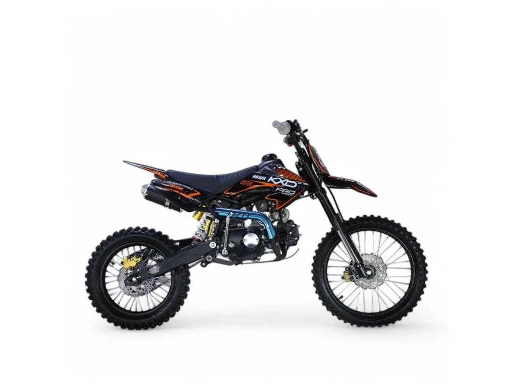 Pitbike 125cc KXD 607S Hawk 17/14″ oranžový – foto 3