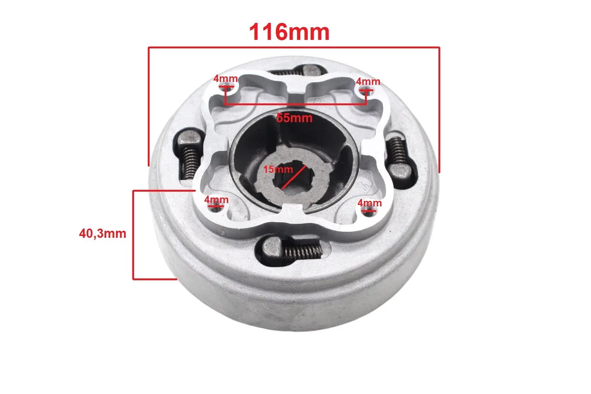 Spojka motora pre pitbike a ATV 125cc (154FMI) – foto 3