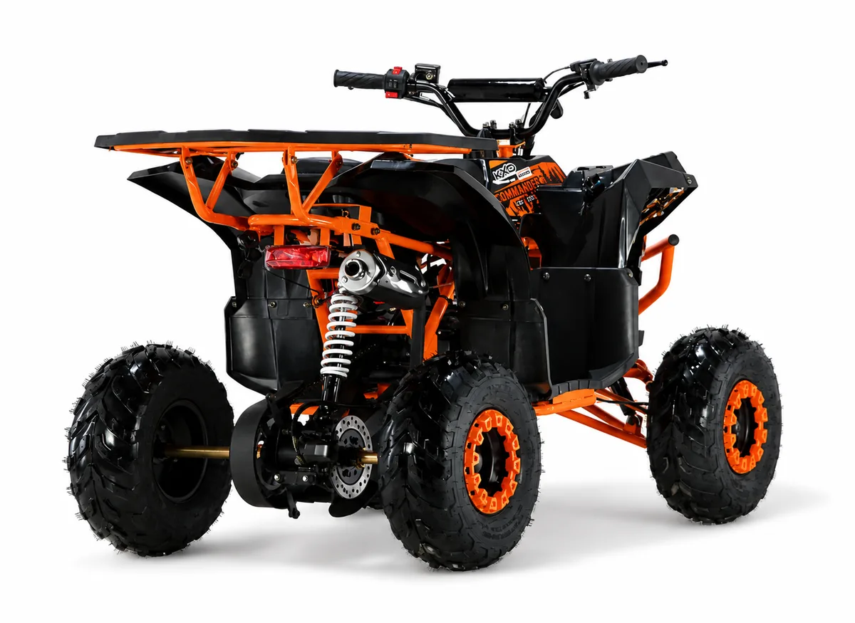 Štvorkolka 125cc KXD ATV 007 Commander Light oranžová – foto 3