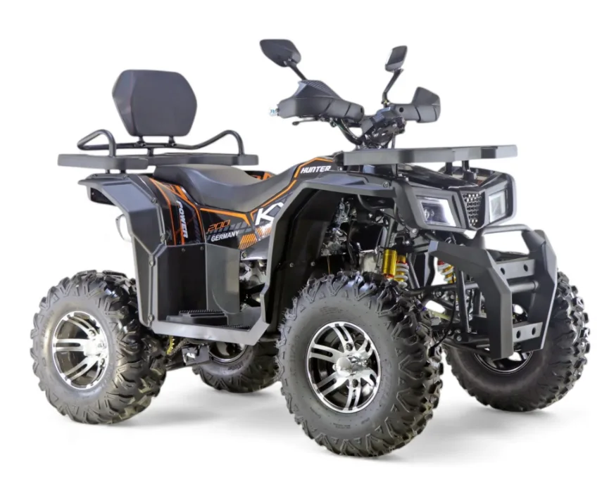 Štvorkolka KXD Hunter 013 200cc 10″ oranžová – foto 3