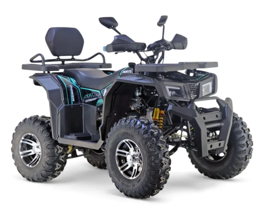 Štvorkolka KXD Hunter 013 200cc 10″ zelená – foto 2