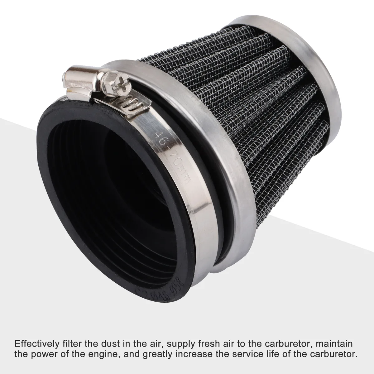 Vzduchový filter 58 mm kónický (pitbike, minicross, ATV)