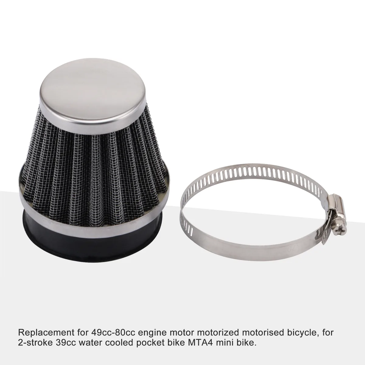 Vzduchový filter 58 mm kónický (pitbike, minicross, ATV) – foto 2